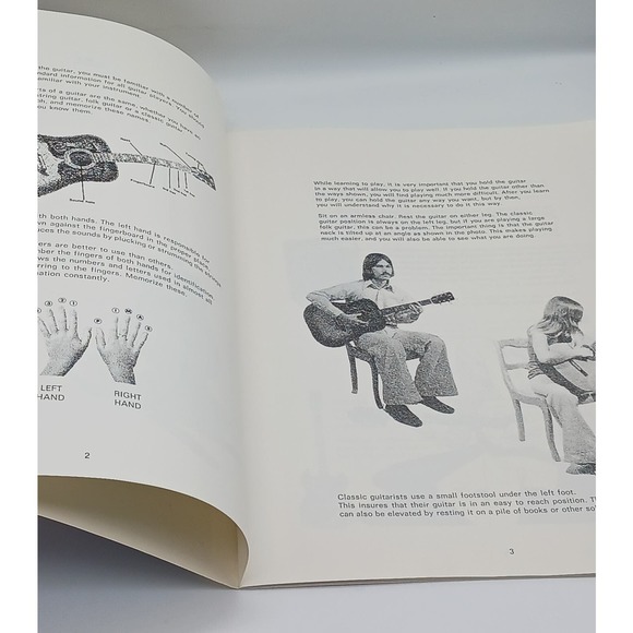 Vintage Kay Play Country Guitar Today w/ 33 Guitar Case Chord Book Learn to Play - Picture 4 of 14